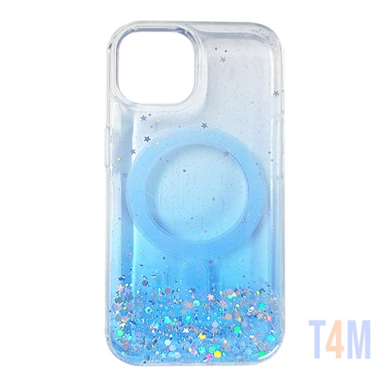 Funda Magnética para Apple iPhone 15 Plus Azul